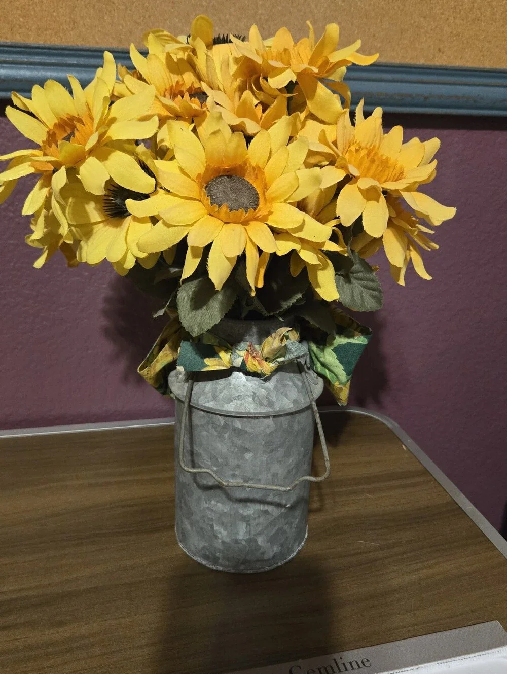 13 inch Sunflower arrangement